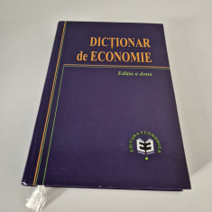 Dictionar de economie / Editura economica