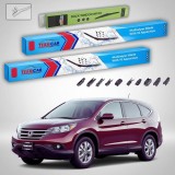 Cumpara ieftin Ștergătoare Honda CR-V Gen IV (RE/RM) SUV 2012-prezent | Set Față și Spate Flat Premium &ndash; TeamCar&reg;