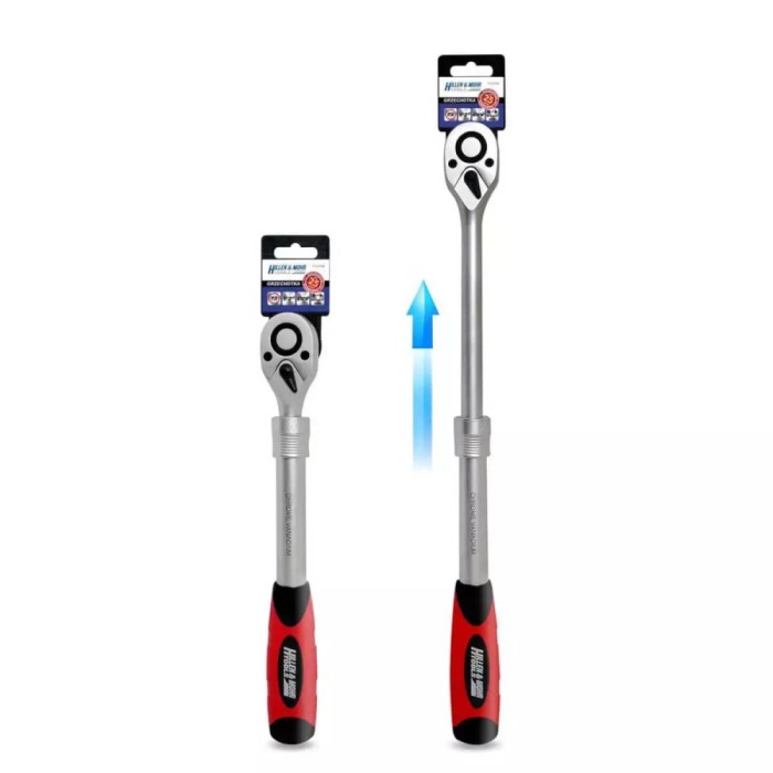 Clichet 1/2&amp;quot;, 72t, crv 6140, telescopic 305-445mm