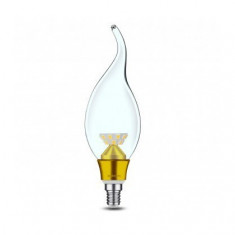 Bec LED Astrum C060, 5W/30W, Soclu E14 Gold