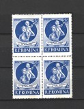 ROMANIA 1955 - CONGRESUL EUROPEAN AL MAMELOR-LAUSANNE, BLOC, MNH - LP 389