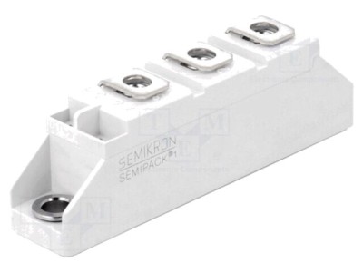 Diodă dublă &amp;icirc;n serie 1,8kV 100A SEMIPACK1 175A SEMIKRON DANFOSS foto