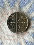 FIVE (5) PENCE 2012 MAREA BRITANIE, Europa