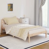 Cumpara ieftin Cadru de pat, 100x200 cm, lemn masiv de pin