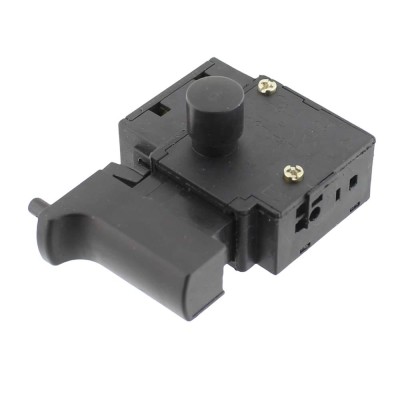Intrerupator bormasina 8002, 250V, 6A, cu schimbator de sens, blocator, 196618 foto