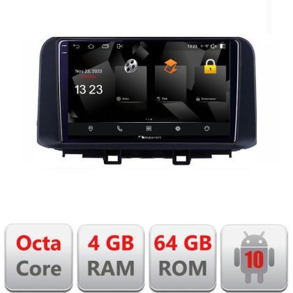 Navigatie HHyundai Kona 5510-1058 Android Octa Core 720p 4+64 DSP 360 camera carplay android auto CarStore Technology