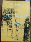 ANCA FLOREA, OPERA ROMANA , AL PATRULEA DECENIU 1951-1961