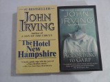JOHN IRVING - The Hotel New Hampshire / The world according to Garp