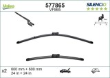 Set stergatoare Mercedes C-Class, C-Class T-Model, Cls, Cls Shooting Brake, E-Class, E-Class T-Model, parte montare fata, lungime 24 inch, lungime