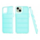 Husa pentru Apple iPhone 15 Plus, Techsuit, Wave Shield, Turcoaz