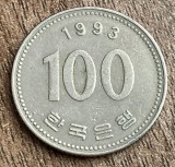 C50 - Moneda foarte veche - Coreea de Sud - 100 won - 1993