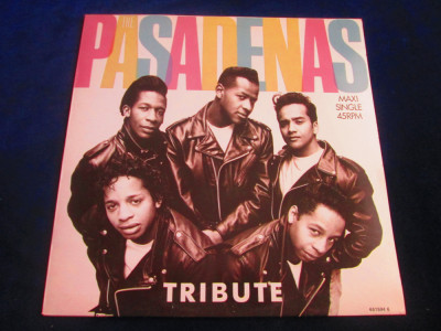 The Pasadenas - Tribute _ 12&amp;quot; maxi single _ CBS ( 1988, Europa ) foto
