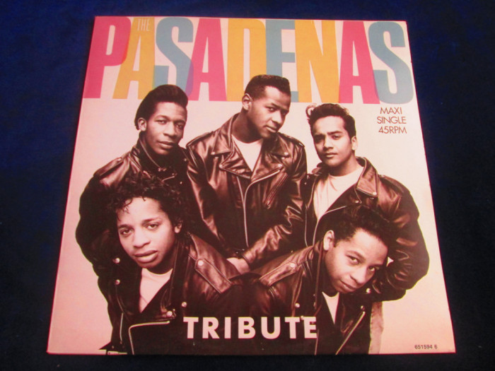 The Pasadenas - Tribute _ 12&quot; maxi single _ CBS ( 1988, Europa )