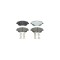 Placute frana TOYOTA VERSO AUR2 ZGR2 ATE 13046056152