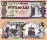 GUYANA 20 dollars ND (2018) UNC!!!