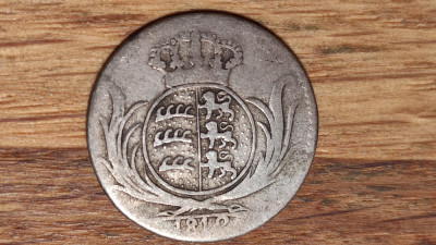 Wurttemberg - moneda de colectie argint - 6 kreuzer / craitari 1812 -Friedrich I foto