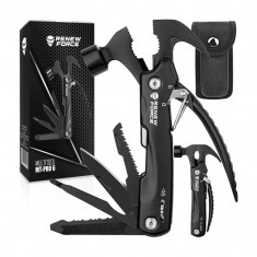 Unealta de supravietuire 12-in-1, model "Hammer Multi-tool" pentru camping, calatorii, offroad, ATV, SSV, model AVX-WT-MT-PRO-6 FAVLine Selection