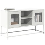 Gossi dulap tv, alb, 100,5x39x60,5 cm, otel
