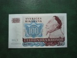 SUEDIA 100 KRONOR 1974 AUNC/UNC SERIE RADAR
