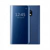Husa Samsung Galaxy A40, Flip Cover Oglinda, Albastru