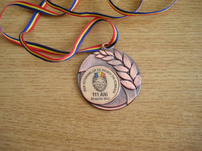 QW1 156 - Medalie - tematica militara - Ziua veteranilor de razboi - 2013 foto
