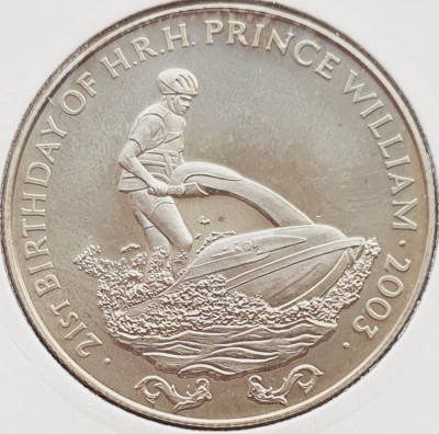 1980 Zambia 1000 Kwacha 2003 Elizabeth II (Prince William) km 169 foto