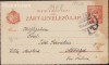 HST CP234 Carte poștală adresată Ida Servatius 1908, Circulata, Printata