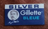 C7 - Lama ras - Silver Gillette blue - piesa de colectie
