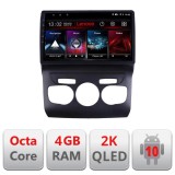 Navigatie dedicata Citroen C4 2011-2016 cu 4G, QLED 2K, CarPlay si DSP