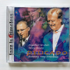 # CD Jazz: Delicado featuring Hazy Osterwald, Engelbert Wrobel's Swing Society