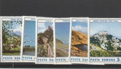 Romania , peisaje, nr lista 1982. foto