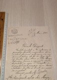 CERERE REGATUL ROMANIEI REVISORATUL SCOALELOR DIN BUCURESCI 1902