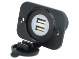 &Icirc;ncărcător Auto USB Dublu 5V/2.1A