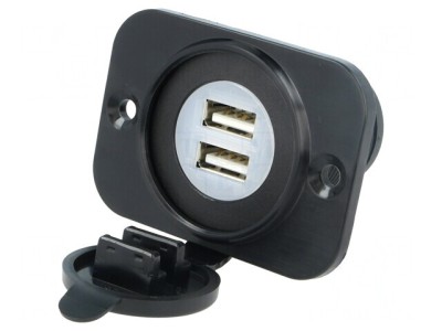 &amp;Icirc;ncărcător Auto USB Dublu 5V/2.1A foto
