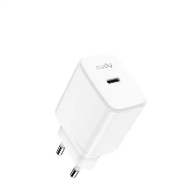 Incarcator retea Cudy CH25_EU V1.0 1x USB-C PD 25W GaN alb foto
