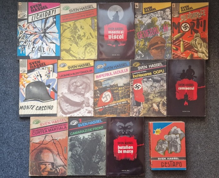 SVEN HASSEL - Set 14 volume (complet)