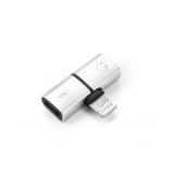 Adaptor Lightning 2in1 Incarcare &amp; Casti MyStyle Argintiu, Compatibil Apple Universal
