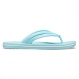 Slapi Crocs Women&#039;s Crocband Flip Albastru deschis - Ice Blue, 34, 37 - 39, 41