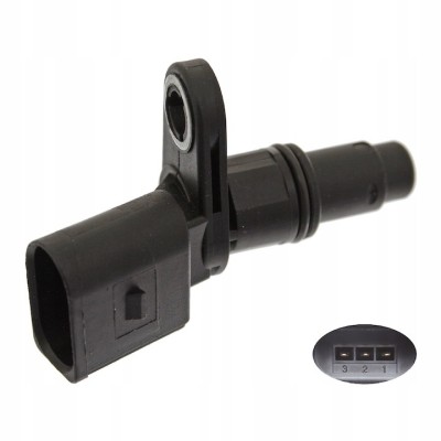 Senzor turatie, Senzor pozitie ax came Audi A4, A4 Cabriolet, A8; Vw Multivan 5, Phaeton, Touareg, Transporter 5 Febi Bilstein 44360 foto