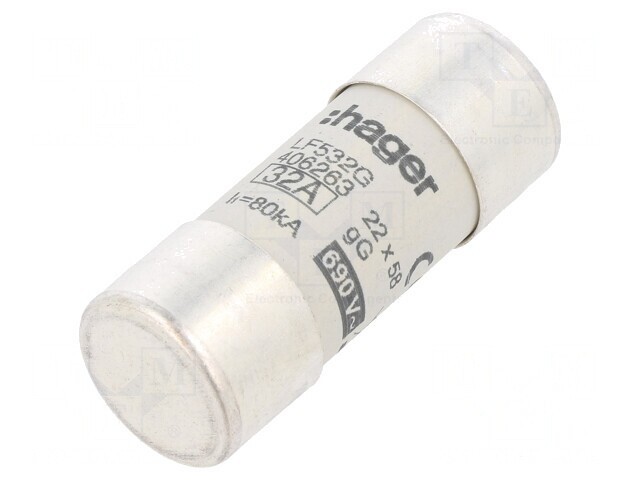 Siguranță GG 32A 690VAC Cilindrică Industrială