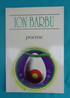 Ion Barbu &amp;ndash; Poeme foto