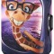 Husa pentru valiza de calatorie 7-Mi 3D Animal Print, 66-71 cm (26-28 inch) - RESIGILAT
