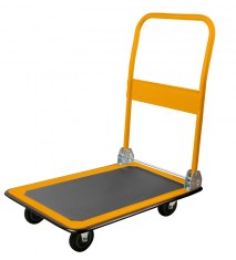 Carucior de mana pliabil cu platforma max. 150 kg, Tolsen foto