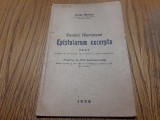 EUSEBII HIERONYMI Epistularum Excerpta - Iorgu Stoian - 1936, 68 p., Alta editura, Clasa 8, Istorie