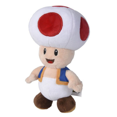 Jucarie de plus Super Mario Toad, 20 cm foto