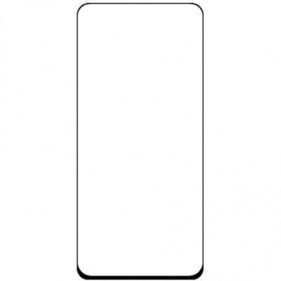 Folie Protectie Ecran OEM pentru Xiaomi Redmi Note 9, Sticla securizata, Full Face, Full Glue, 5D, 0.3mm, Neagra foto