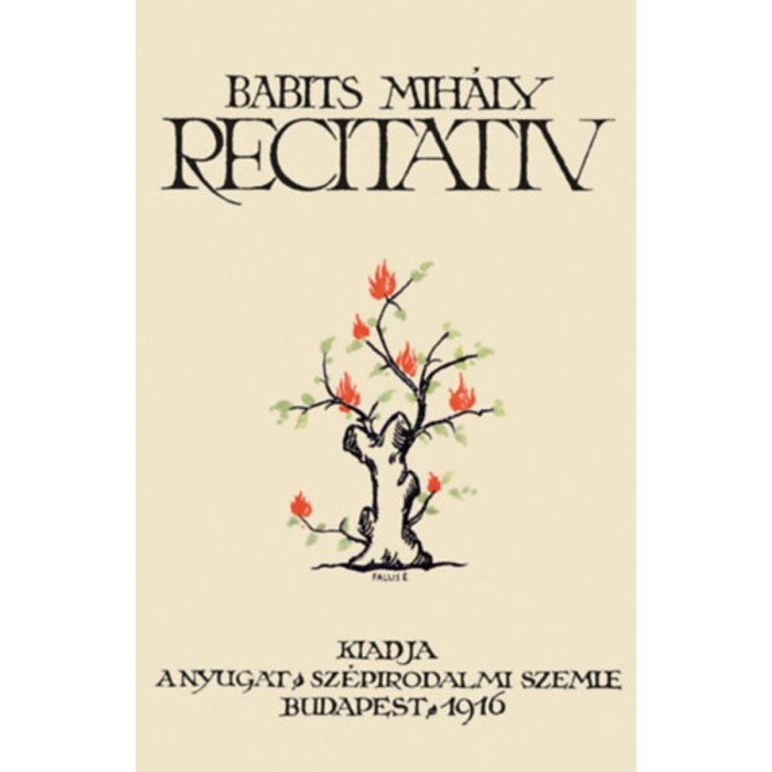 Recitat&iacute;v - Babits Mih&aacute;ly