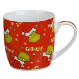 Cana Ceramica Ovala Grinch pentru Crăciun, CMCLASS