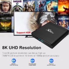 TV BoX PC X96 Air 8K-3D,Arm Cortex Quad-Core,2gb Ram,16gb,Wi-fi,Android 9.0,Noi foto