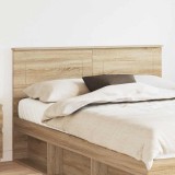 vidaXL Tăblie cap cu headboard Stejar Sonoma 160 cm Lemn compozit 888278